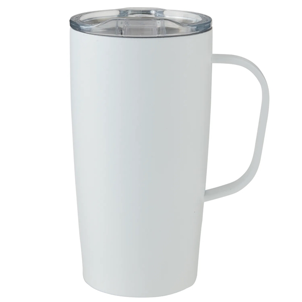 20 oz. insulated stainless steel travel mug with copper lining, double... from ASI 52840 Evans Manufacturing