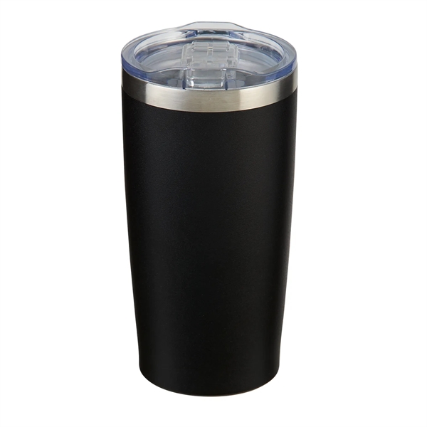 20 oz. powder coated tumbler with copper lining, double wall vacuum... from ASI 52840 Evans Manufacturing