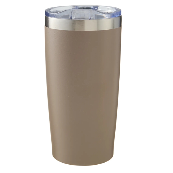 20 oz. powder coated tumbler with copper lining, double wall vacuum... from ASI 52840 Evans Manufacturing
