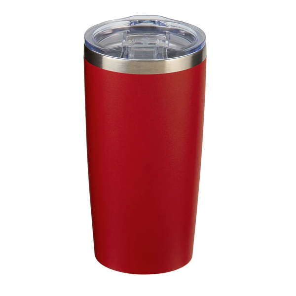 20 oz. powder coated tumbler with copper lining, double wall vacuum... from ASI 52840 Evans Manufacturing
