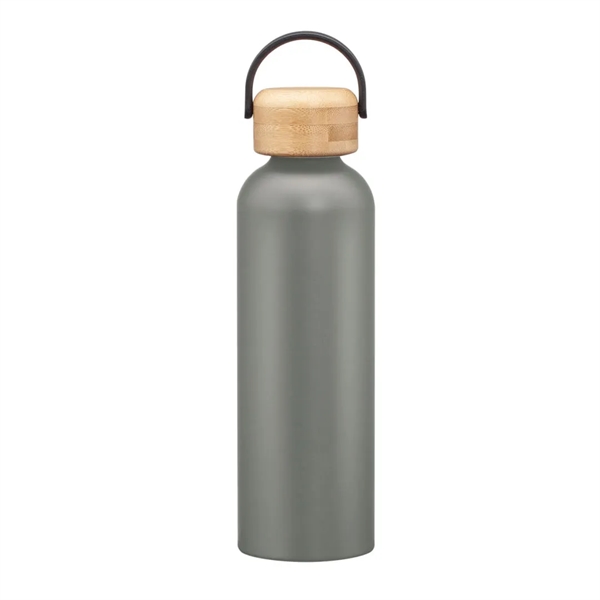 Greenstone Bottle w/Bamboo Twist Lid - 24oz... from ASI 84592 St Regis Group