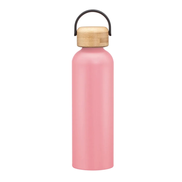 Greenstone Bottle w/Bamboo Twist Lid - 24oz... from ASI 84592 St Regis Group