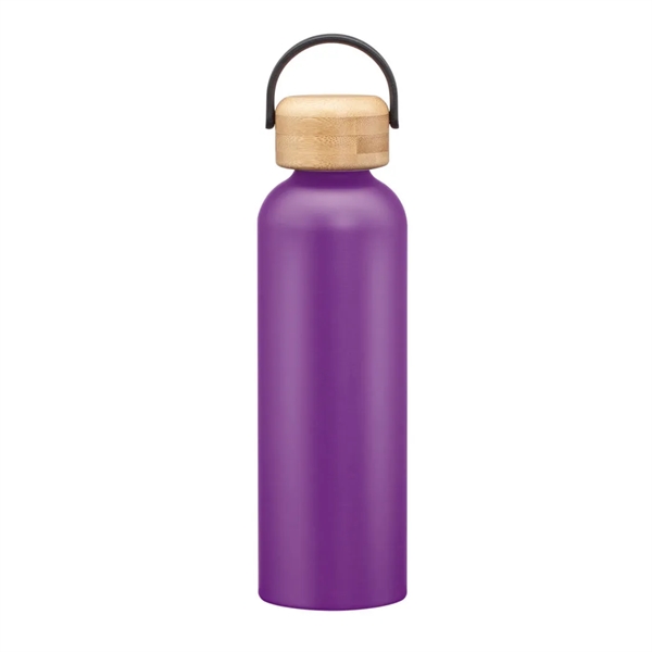Greenstone Bottle w/Bamboo Twist Lid - 24oz... from ASI 84592 St Regis Group
