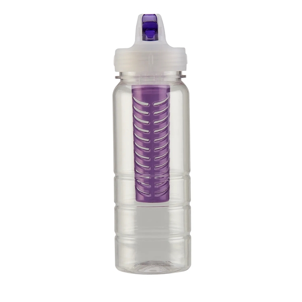 25 oz. fruit infusion water bottle, comes with screw-on spill-resistant lid... from ASI 52840 Evans Manufacturing