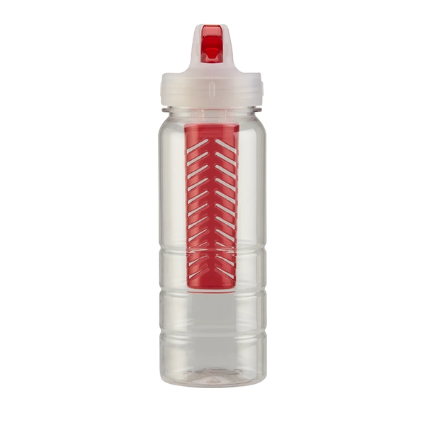 25 oz. fruit infusion water bottle, comes with screw-on spill-resistant lid... from ASI 52840 Evans Manufacturing