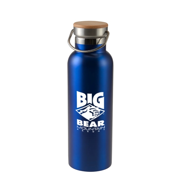 21 oz. stainless steel bottle with wide mouth opening, double wall... from ASI 52840 Evans Manufacturing