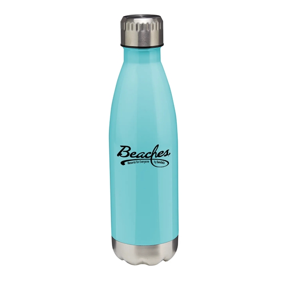 17 oz. stainless steel water bottle double wall vacuum insulated with... from ASI 52840 Evans Manufacturing