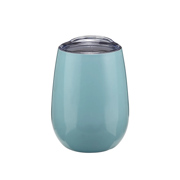 10 oz. stainless steel stemless wine tumbler with double wall construction... from ASI 52840 Evans Manufacturing