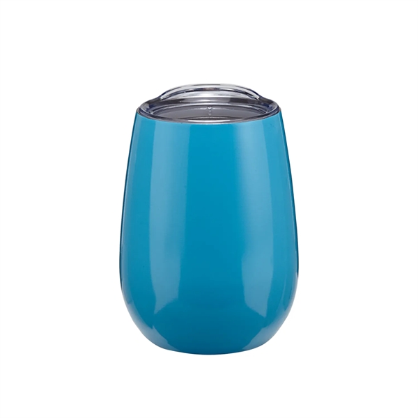 10 oz. stainless steel stemless wine tumbler with double wall construction... from ASI 52840 Evans Manufacturing