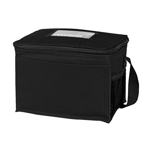 Six pack cooler lunch bag with ID holder.... from ASI 31517 Admart Products / Admart Line