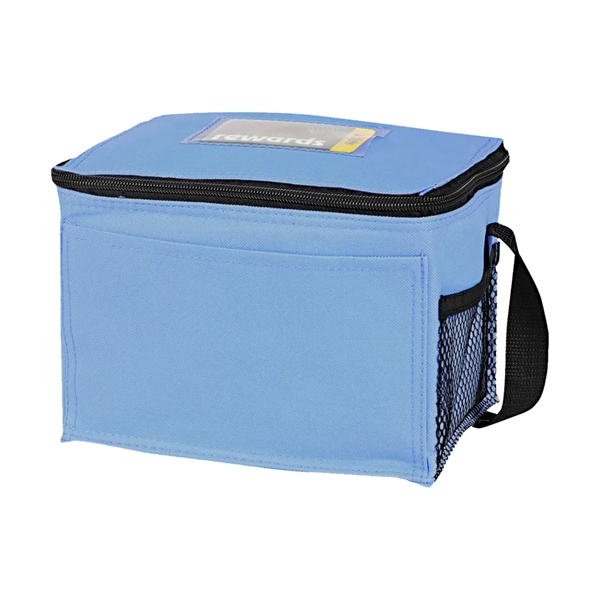 Six pack cooler lunch bag with ID holder.... from ASI 31517 Admart Products / Admart Line