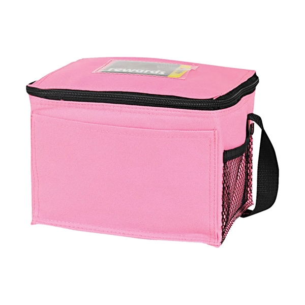Six pack cooler lunch bag with ID holder.... from ASI 31517 Admart Products / Admart Line