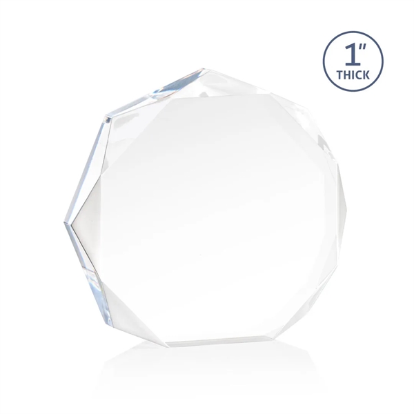 The Piedmont VividPrint™ Award is a dynamic freestanding polygon with recessed... from ASI 84592 St Regis Group / St Regis