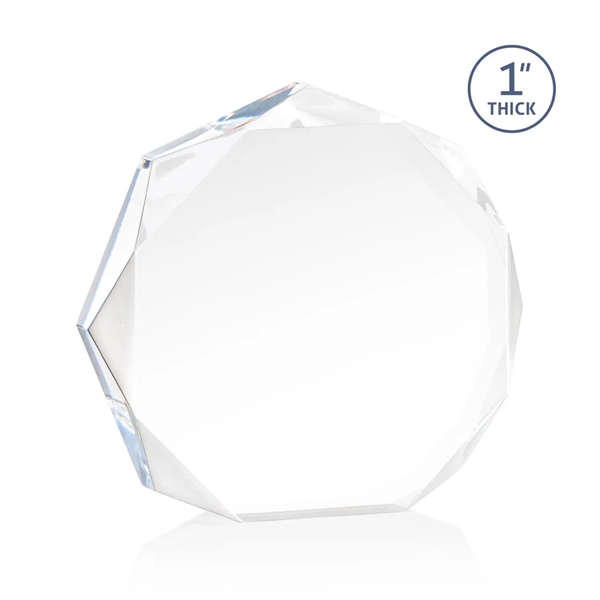 The Piedmont VividPrint™ Award is a dynamic freestanding polygon with recessed... from ASI 84592 St Regis Group / St Regis