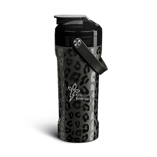 26 oz. insulated stainless steel bottle with flip-top lid and carry... from ASI 61125 Hit Promotional Products / Hit®