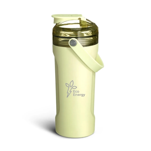 26 oz. insulated stainless steel bottle with flip-top lid and carry... from ASI 61125 Hit Promotional Products / Hit®