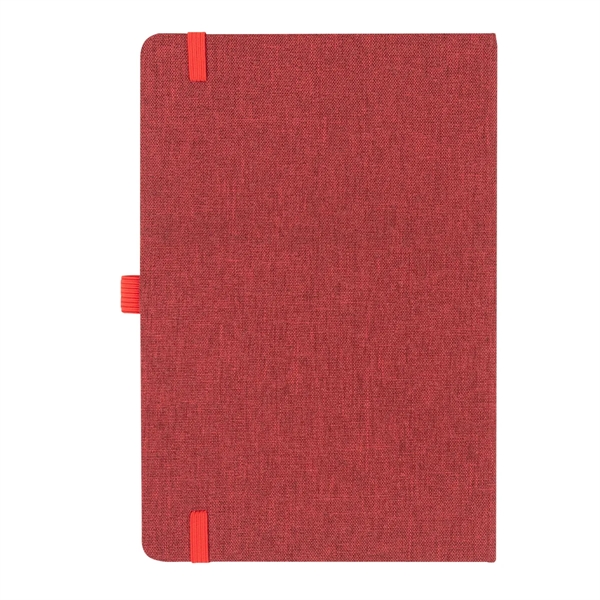Bamboo and recycled polyester journal with 80 lined pages, bookmark, strap... from ASI 61125 Hit Promotional Products / Hit®