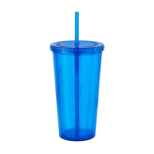 20 ounce double wall insulated plastic tumbler with lid and straw.... from ASI 57800 Gordon Sinclair / Gordon Sinclair®