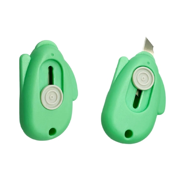 Whale style paper cutter utility knife plus 1C1P silkscreen imprint plus... from ASI 37218 Athena Promo (tm)