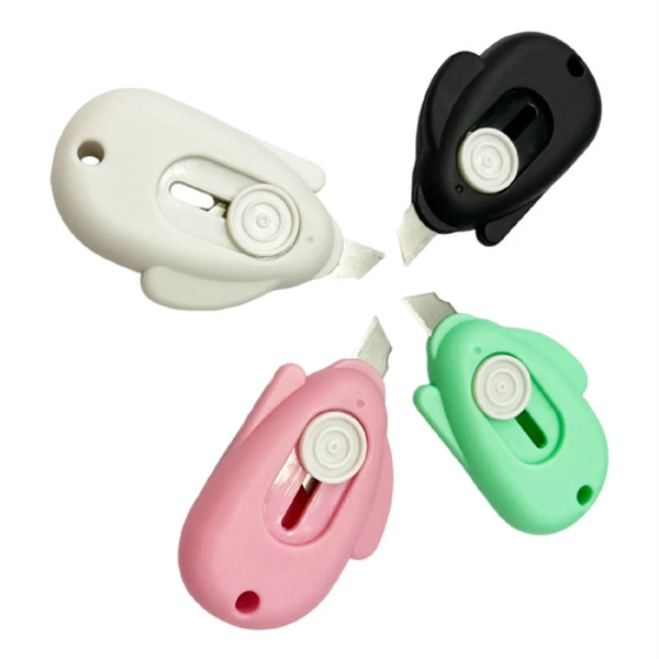 Whale style paper cutter utility knife plus 1C1P silkscreen imprint plus... from ASI 37218 Athena Promo (tm)