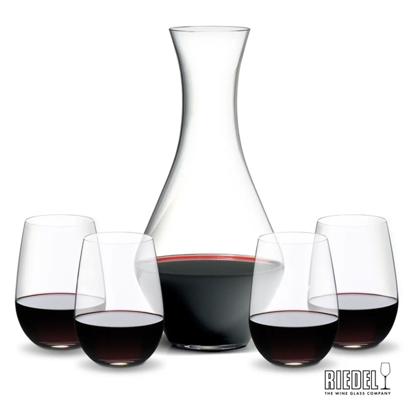 The RIEDEL Merlot Decanter is paired with RIEDEL Stemless Wine Glasses... from ASI 84592 St Regis Group