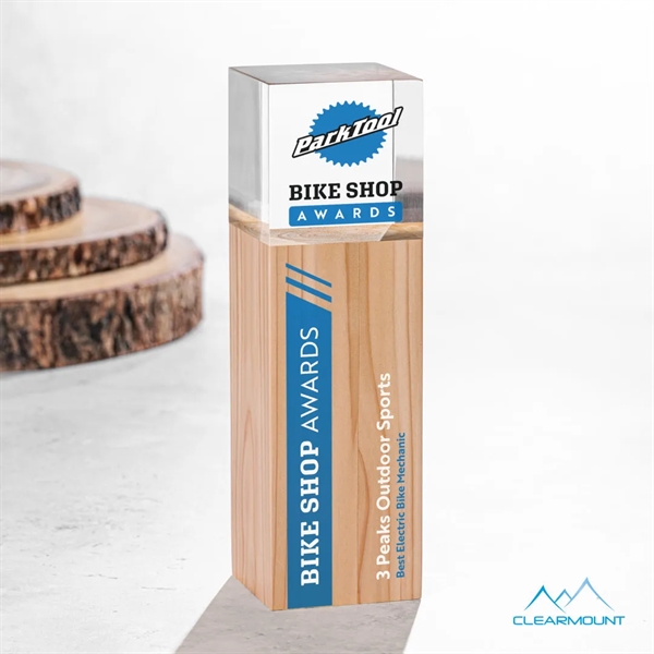 The Branche VividPrint™ Award is a sustainable column award handcrafted out... from ASI 84592 St Regis Group / Clearmount