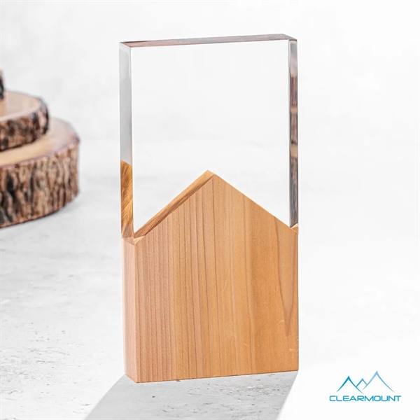 The Montagnes Award features a unique composition, showcasing an acrylic top... from ASI 84592 St Regis Group / Clearmount