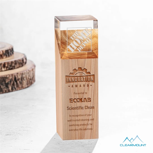 The Falaise Award, made with wood and an acrylic top allows... from ASI 84592 St Regis Group / Clearmount