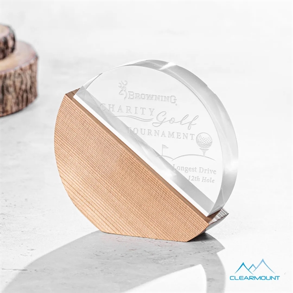 The Soleil Award boasts a circular shape with a half section... from ASI 84592 St Regis Group / Clearmount