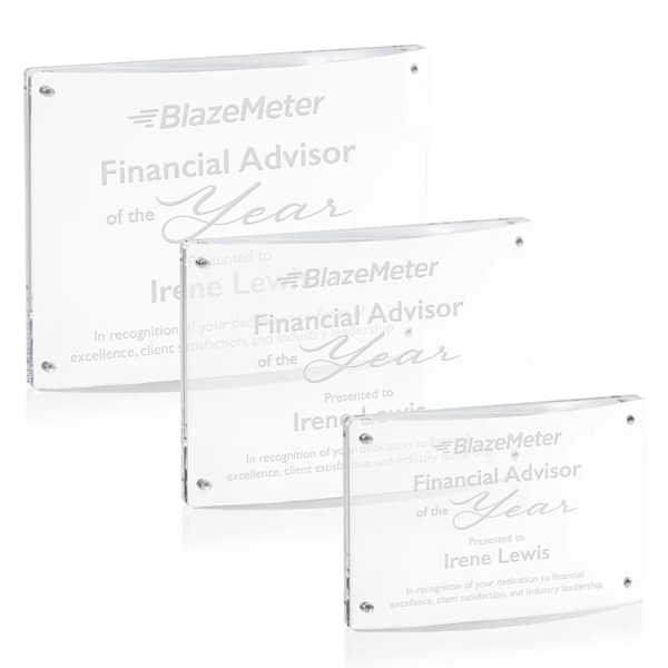 Our modern acrylic Middlebury Award boasts an open surface, perfect for... from ASI 84592 St Regis Group / St Regis