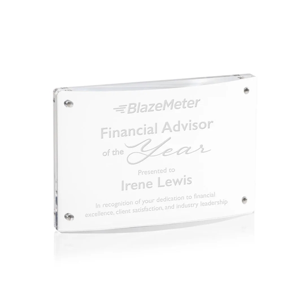 Our modern acrylic Middlebury Award boasts an open surface, perfect for... from ASI 84592 St Regis Group / St Regis