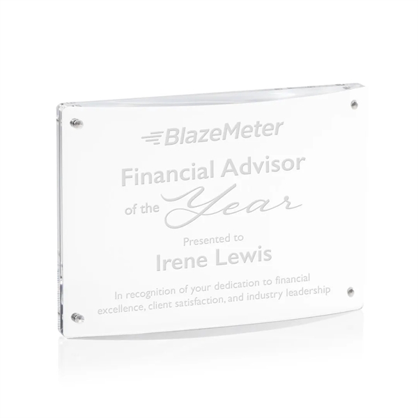 Our modern acrylic Middlebury Award boasts an open surface, perfect for... from ASI 84592 St Regis Group / St Regis