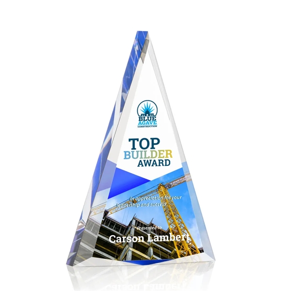 The Shrewsbury VividPrint™ Award is an acrylic pyramid that proclaims its... from ASI 84592 St Regis Group / St Regis
