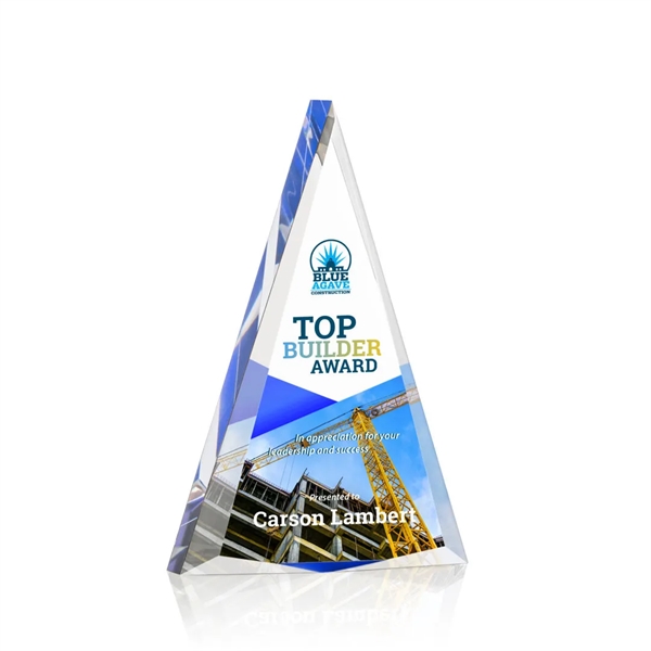 The Shrewsbury VividPrint™ Award is an acrylic pyramid that proclaims its... from ASI 84592 St Regis Group / St Regis