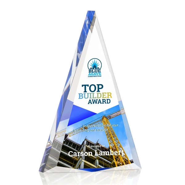 The Shrewsbury VividPrint™ Award is an acrylic pyramid that proclaims its... from ASI 84592 St Regis Group / St Regis