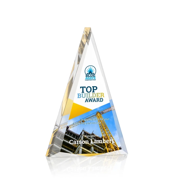 The Shrewsbury VividPrint™ Award is an acrylic pyramid that proclaims its... from ASI 84592 St Regis Group / St Regis