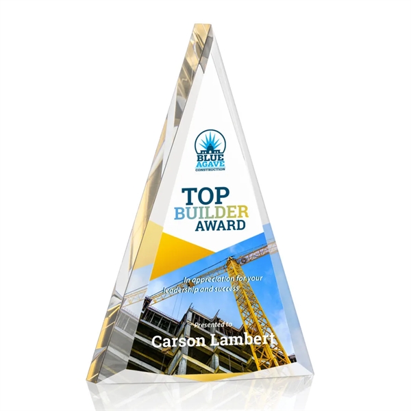 The Shrewsbury VividPrint™ Award is an acrylic pyramid that proclaims its... from ASI 84592 St Regis Group / St Regis