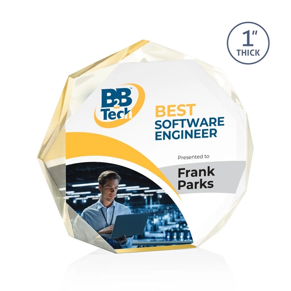 Piedmont VividPrint™ Award - Gold... from ASI 84592 St Regis Group / St Regis