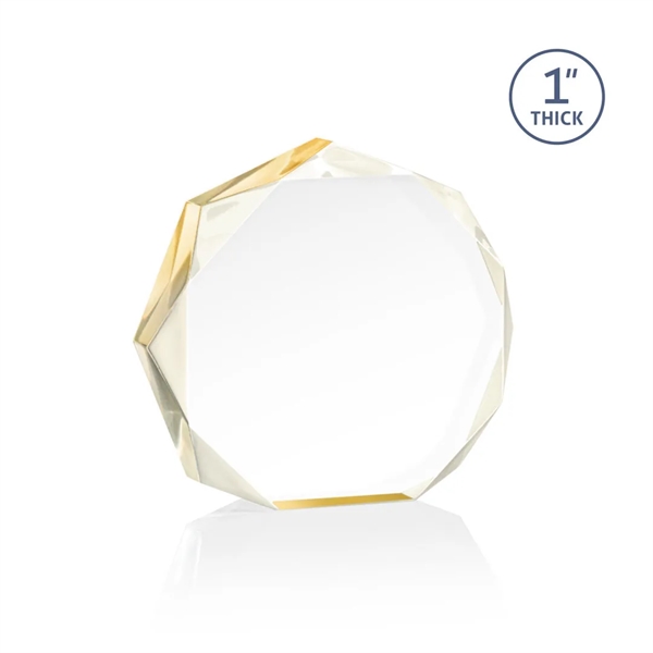 The Piedmont Award is a dynamic freestanding polygon with recessed bevels... from ASI 84592 St Regis Group / St Regis