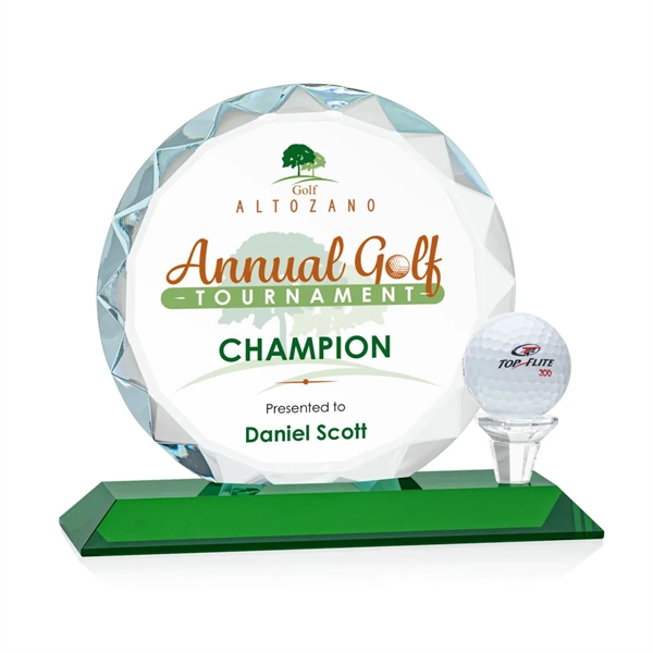 The Starfire Crystal Nashdene VividPrint™ Award features gemstone-like facets and a... from ASI 84592 St Regis Group / St Regis