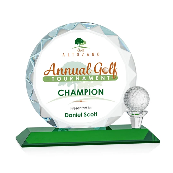 The Starfire Crystal Nashdene VividPrint™ Award features gemstone-like facets and a... from ASI 84592 St Regis Group / St Regis