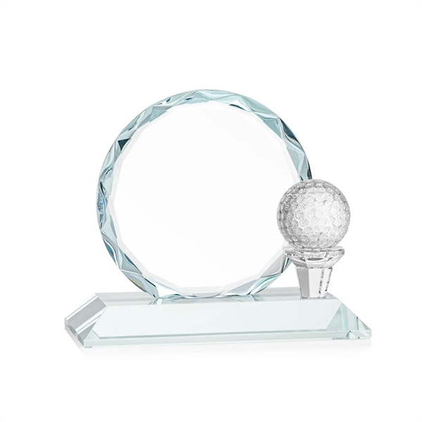The Starfire Crystal Nashdene Award features gemstone-like facets and a tee... from ASI 84592 St Regis Group / St Regis