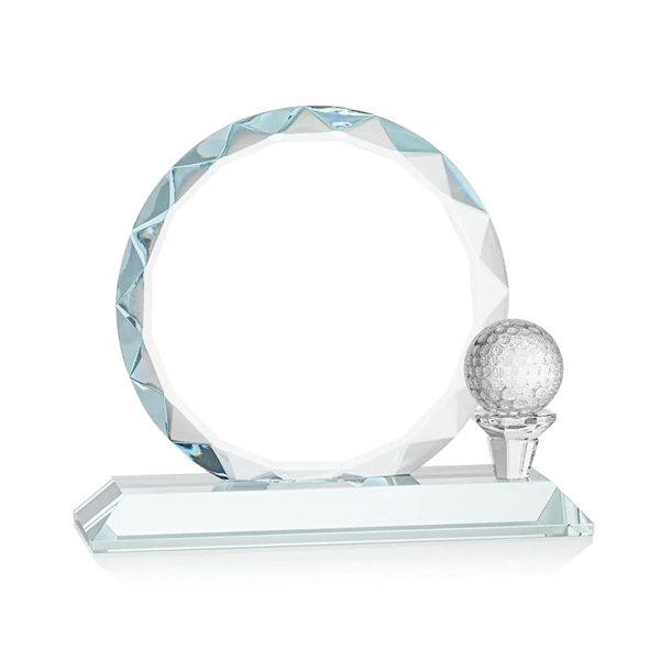 The Starfire Crystal Nashdene Award features gemstone-like facets and a tee... from ASI 84592 St Regis Group / St Regis