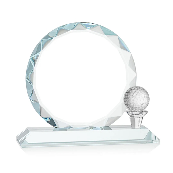 The Starfire Crystal Nashdene Award features gemstone-like facets and a tee... from ASI 84592 St Regis Group / St Regis