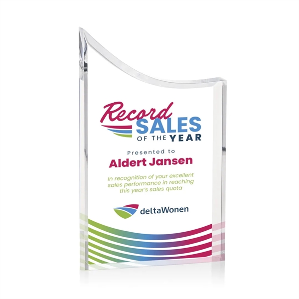 Chiswick VividPrint™ Award - Clear... from ASI 84592 St Regis Group / St Regis