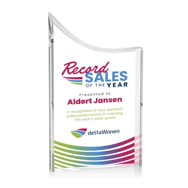 Chiswick VividPrint™ Award - Clear... from ASI 84592 St Regis Group / St Regis