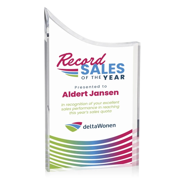 Chiswick VividPrint™ Award - Clear... from ASI 84592 St Regis Group / St Regis