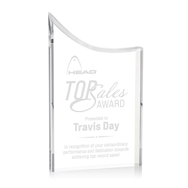 The Chiswick Award is a solid clear acrylic freestanding award that... from ASI 84592 St Regis Group / St Regis
