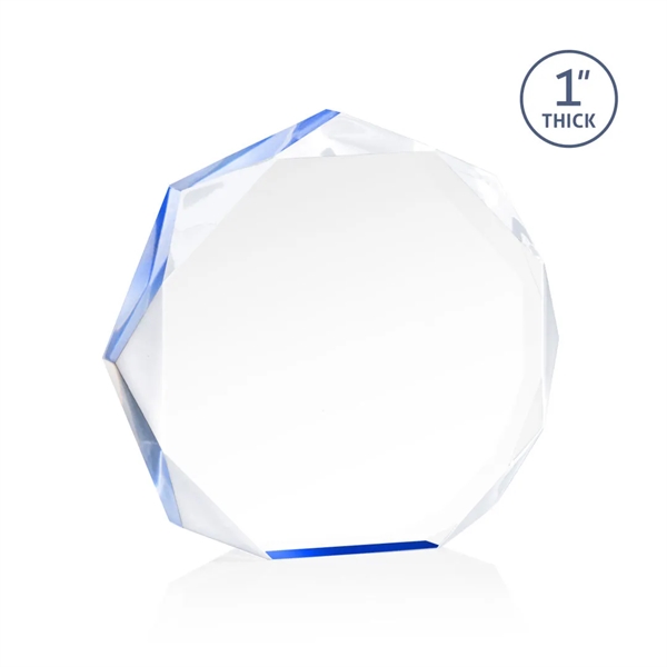 The Piedmont VividPrint™ Award is a dynamic freestanding polygon with recessed... from ASI 84592 St Regis Group / St Regis