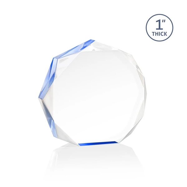 The Piedmont Award is a dynamic freestanding polygon with recessed bevels... from ASI 84592 St Regis Group / St Regis